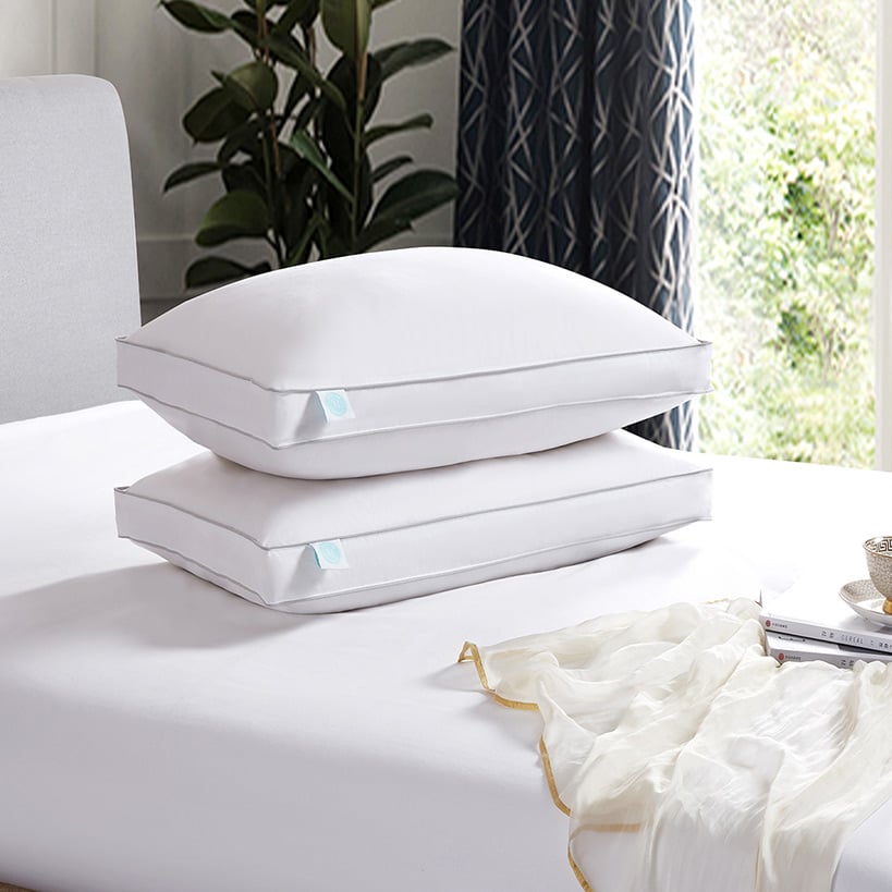 Martha Stewart Feather and Down Pillow 2-Pk