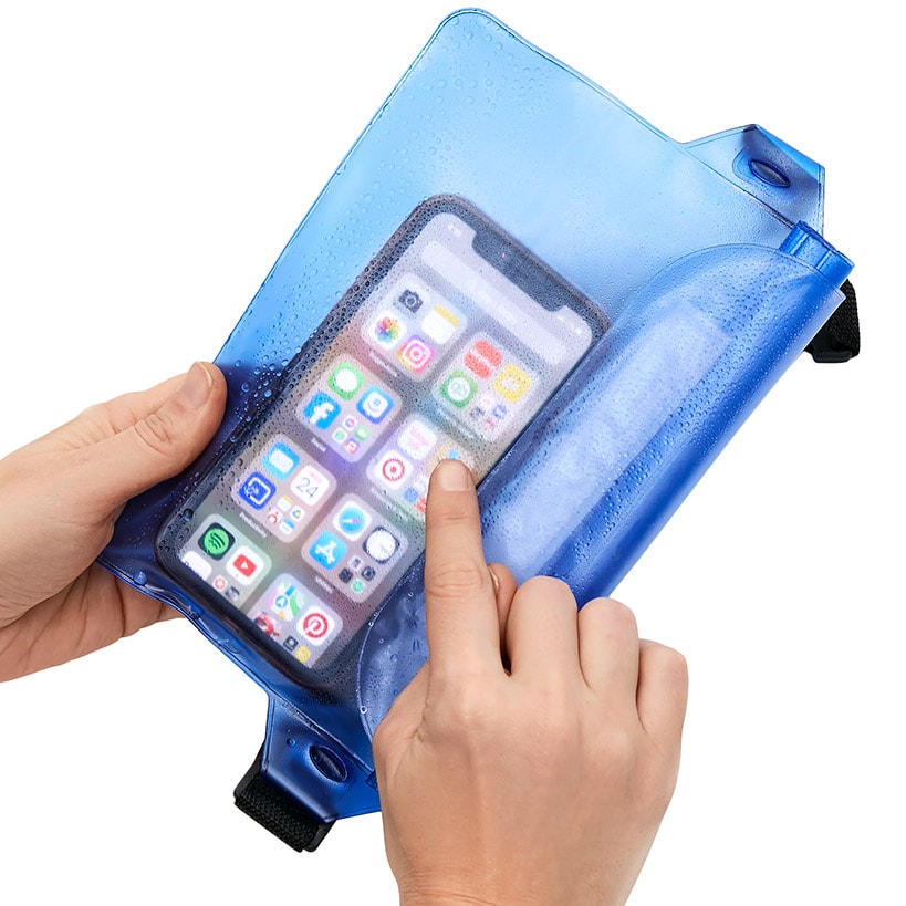Waterproof Dry Bag - Adjustable Strap, Touch-Screen Friendly, Set of 2#select-color_blue