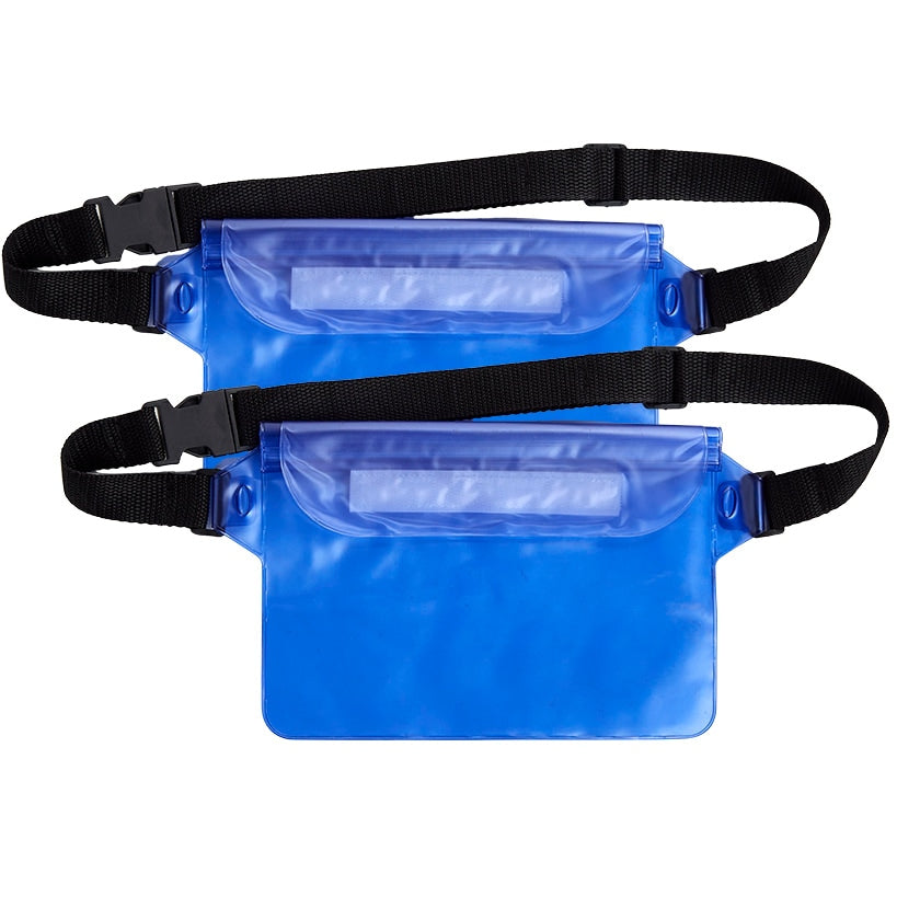 Waterproof Dry Bag - Adjustable Strap, Touch-Screen Friendly, Set of 2