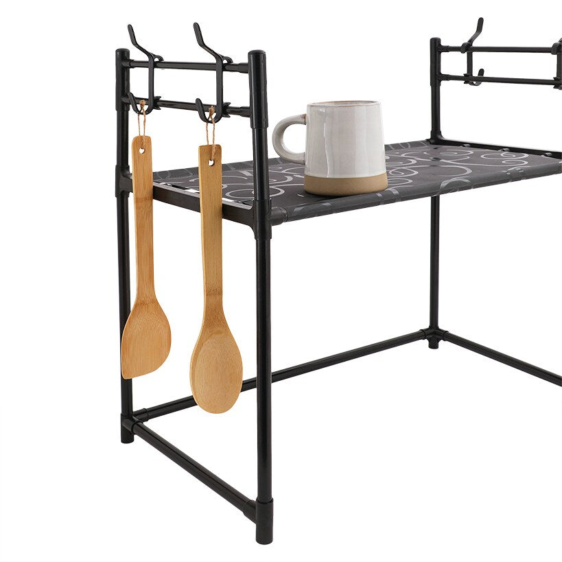 Over the Microwave Storage Rack