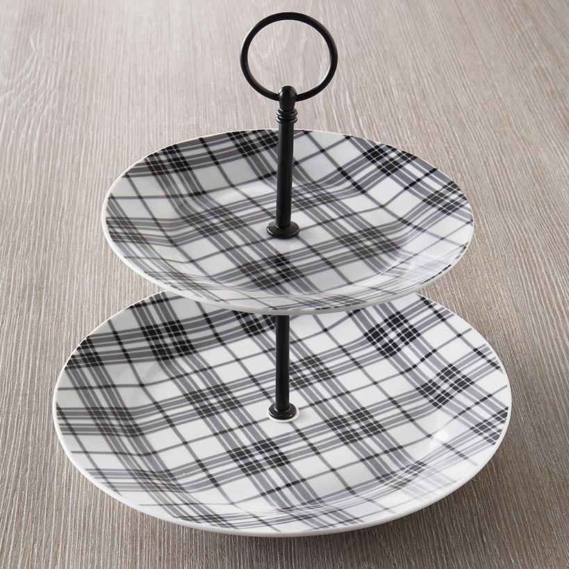 Plaid Entertaining Collection#select-item_2-tiered-tray