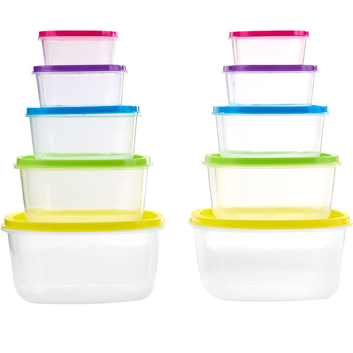 Food Storage Containers Set for Meal Prep - 20-Pc. | LTD Commodities