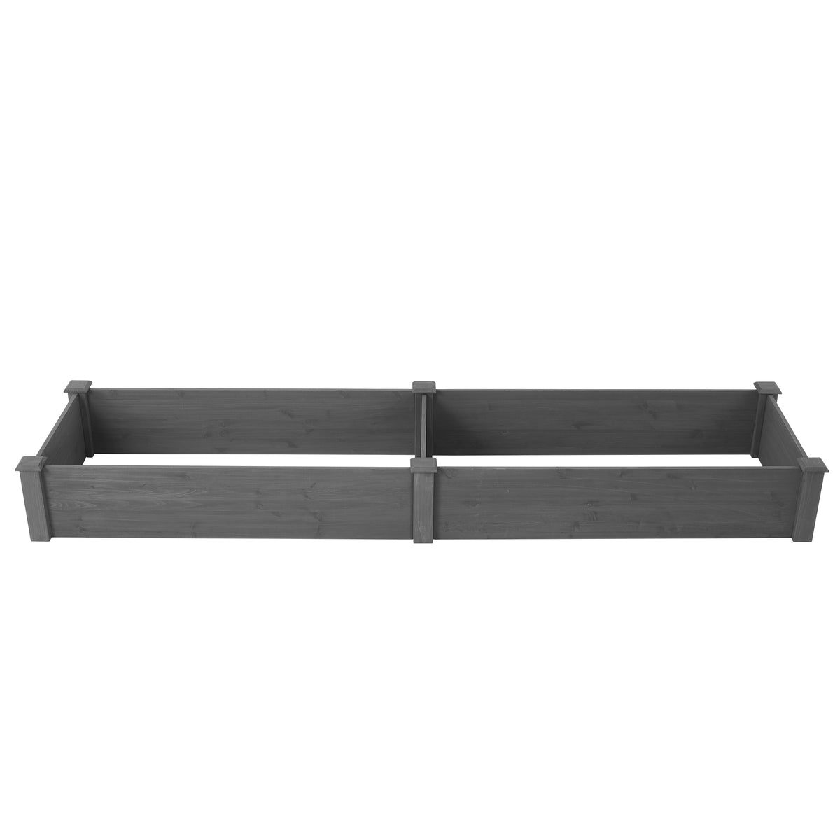 Over Ground Raised Garden Bed 96x28x10'', Large Long Planter Box for Outdoor, Tool-Free Assembly - image 11