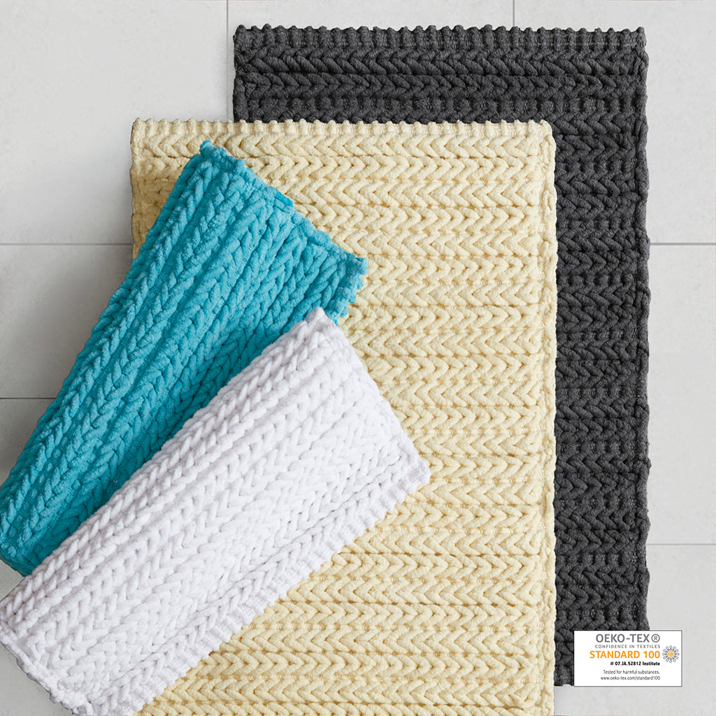 100% Cotton Chenille Chain Stitch Rug - image 8