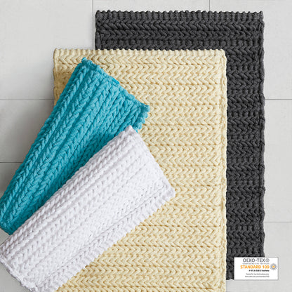 100% Cotton Chenille Chain Stitch Rug - image 8