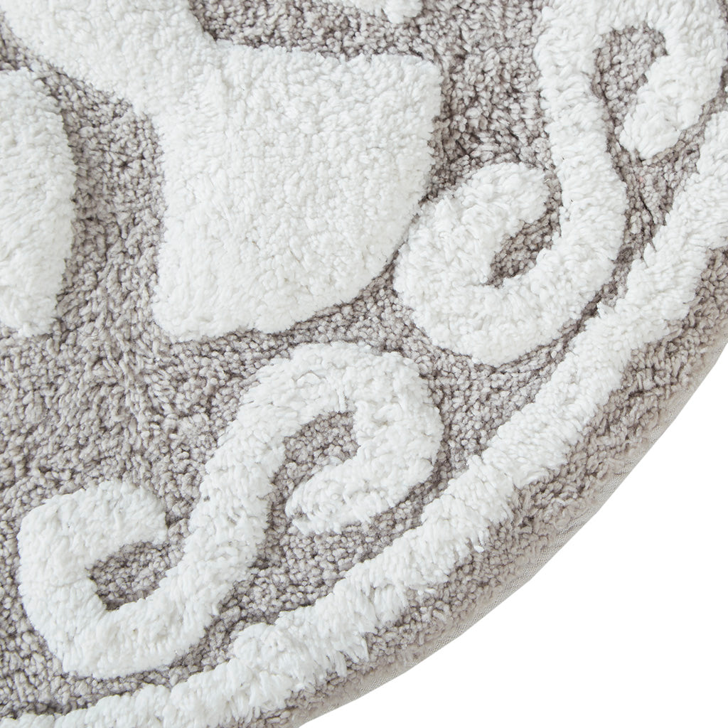 Medallion Cotton Tufted Bath Rug - image 6