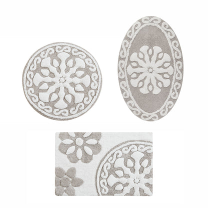 Medallion Cotton Tufted Bath Rug - image 5