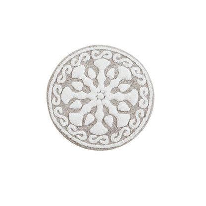 Medallion Cotton Tufted Bath Rug - image 2
