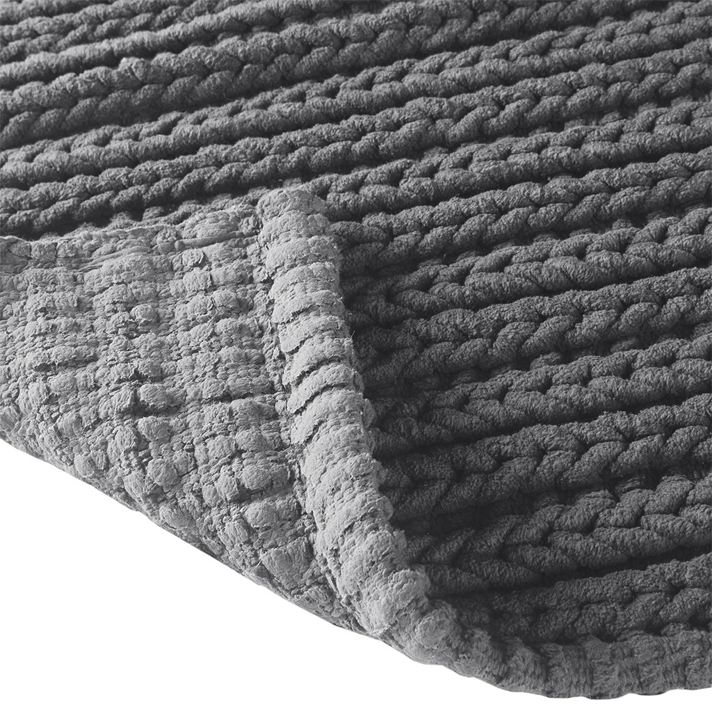 100% Cotton Chenille Chain Stitch Rug - image 3