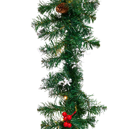 9-Ft. Lighted Garland