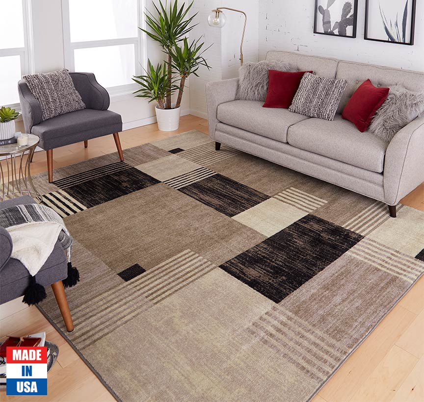 Alliance 1'8" x 2'10" Rug Charcoal