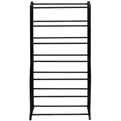 Metal Shoe Rack Organizer - Holds 21 Pairs
