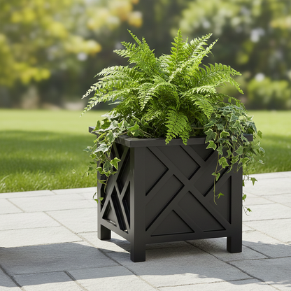 Lattice Design Chippendale Style Planter Box