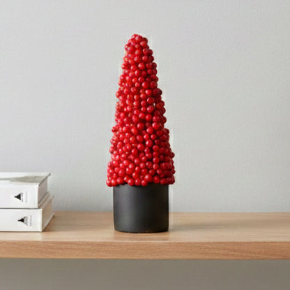 Merry Berry Tabletop Christmas Tree 12"