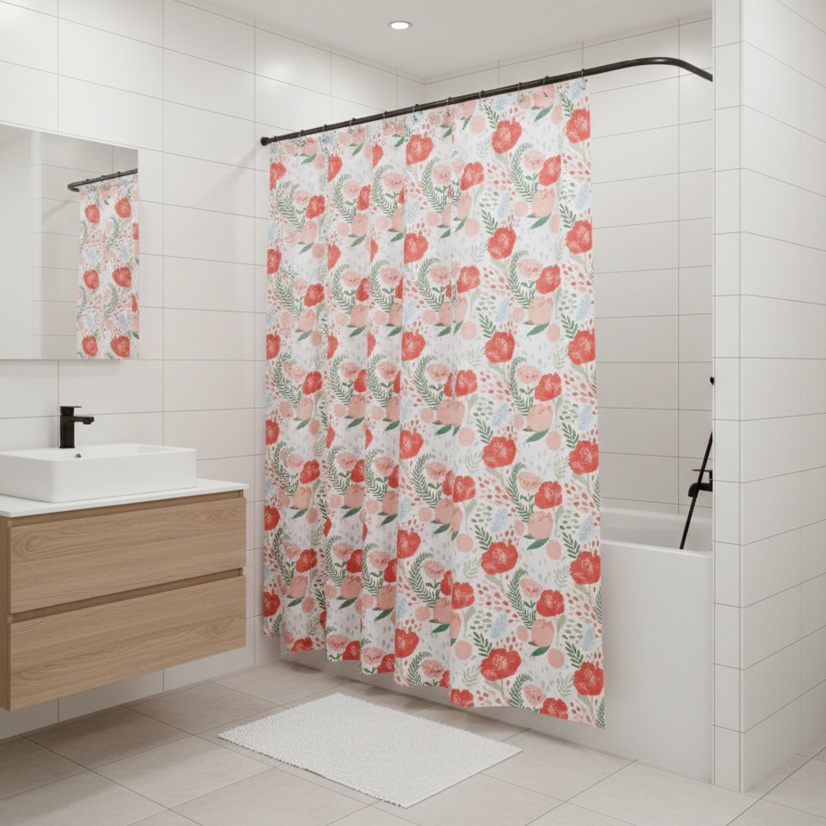 Spring Poppy Bath Collection