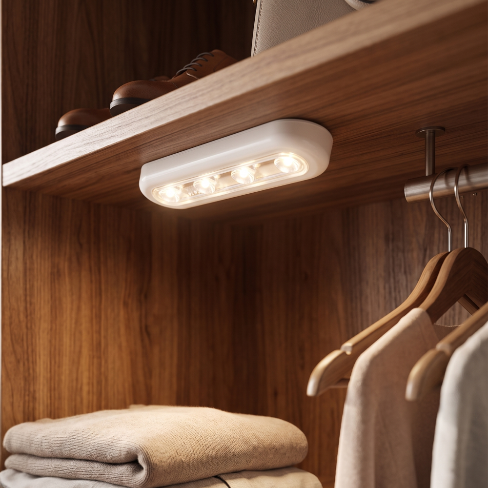 20260817-Tap Closet Lights One Touch Light Battery Operated Stick On