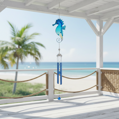 Coastal Windchime Sailboat or Seahorse