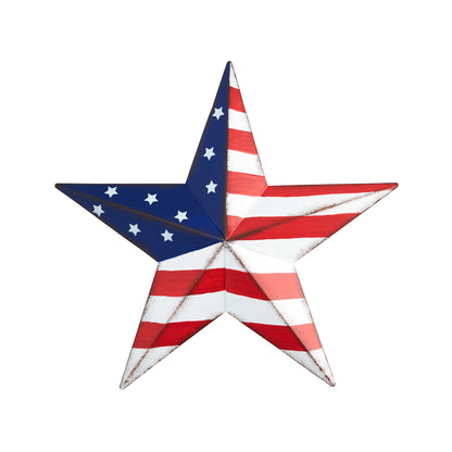 Americana Outdoor Metal Wall Star