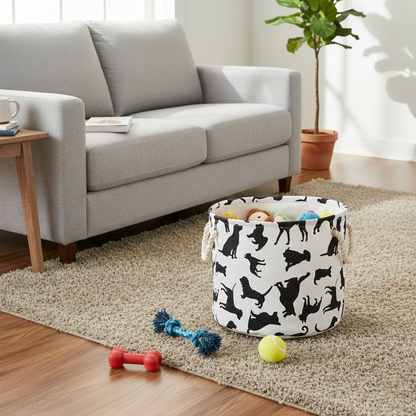 Pet-Themed Storage Bins