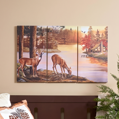 Woodland_Animal_Canvas_Wall_Art_Trio_-_Bear_or_Deer-20260807