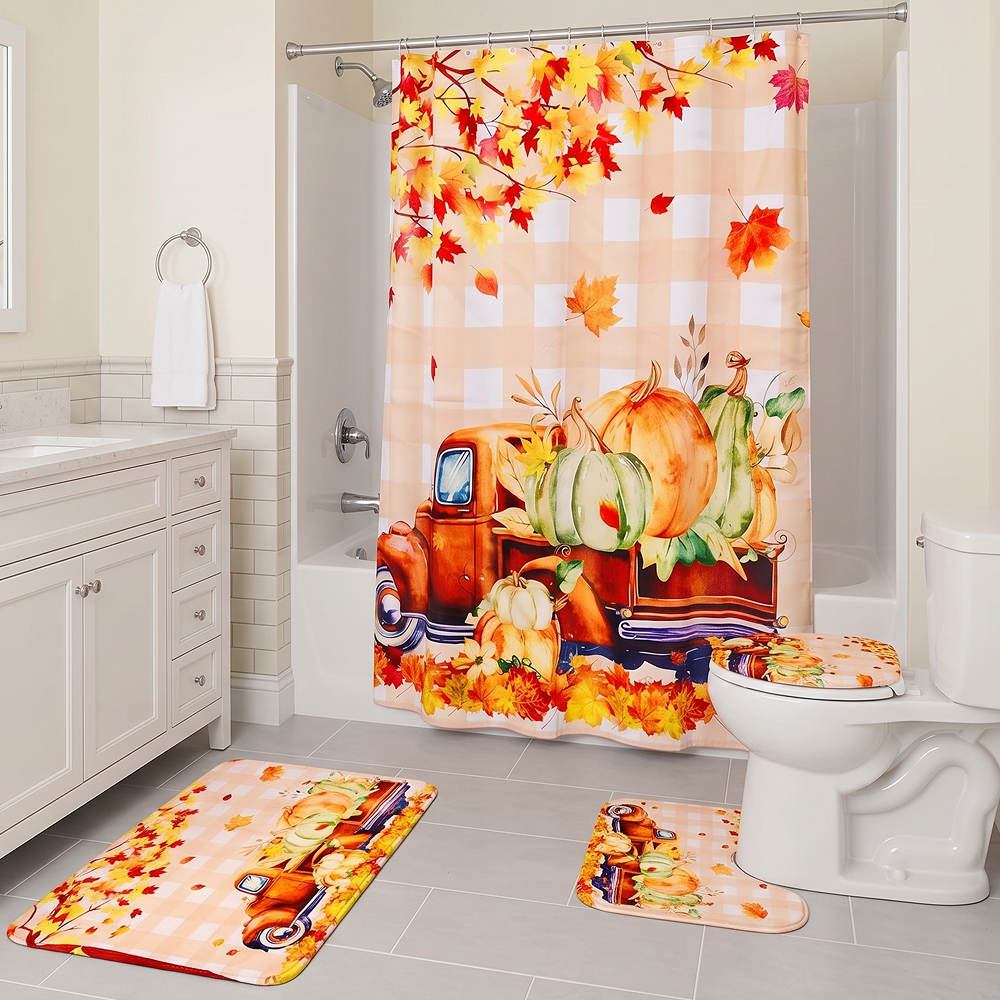 16-Pc. Harvest Truck Memory Foam Fashion Bath Set20260806
