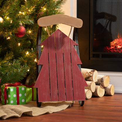 Decorative Christmas Tree Sled