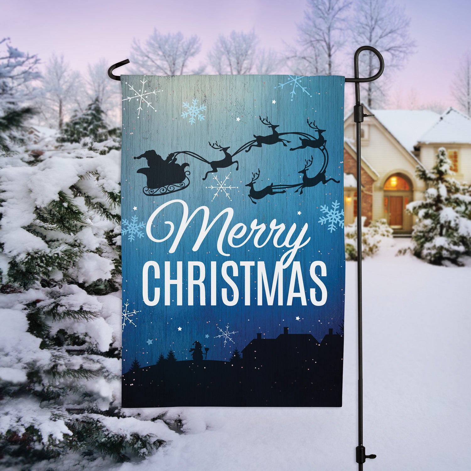 Merry Christmas Garden Flag