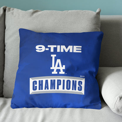 2025 MLB World Series LA Dodgers Throw Pillow