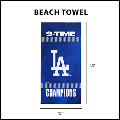 2025 MLB World Series LA Dodgers Beach Towel