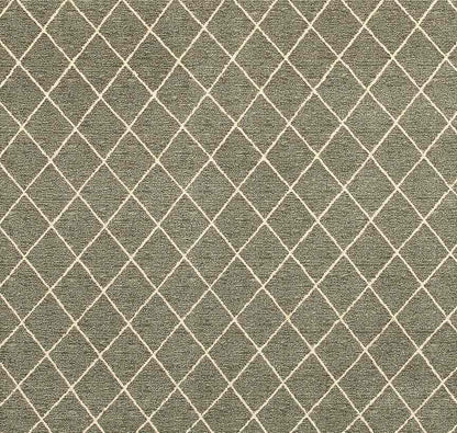 Lattice Area Rug Brown
