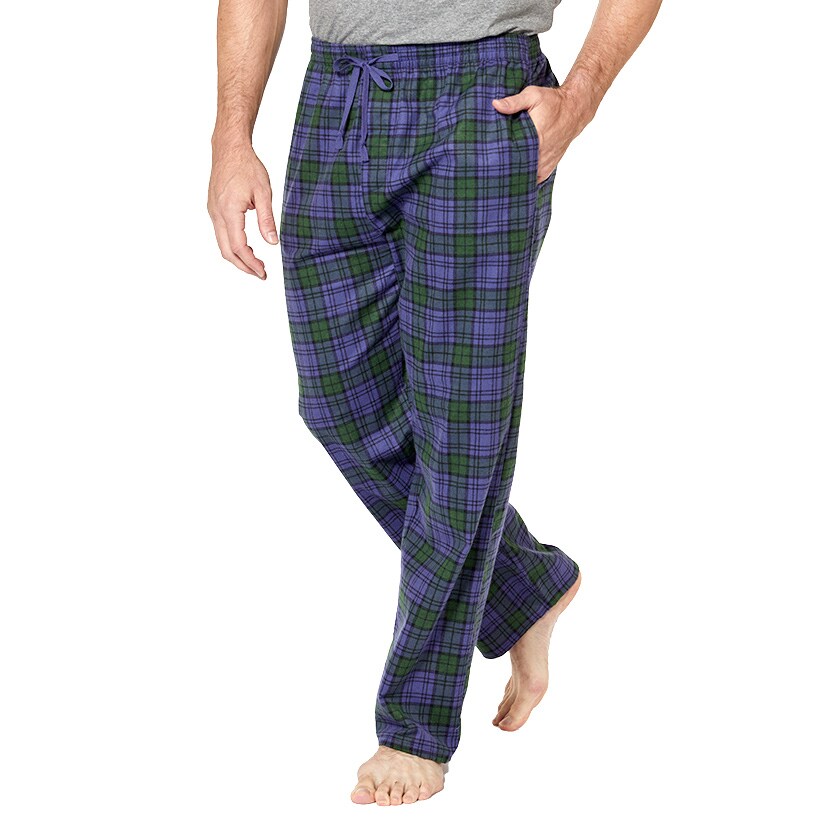 Men's Set of 3 Plaid Flannel Pants#select-size_3xl-(48/50)