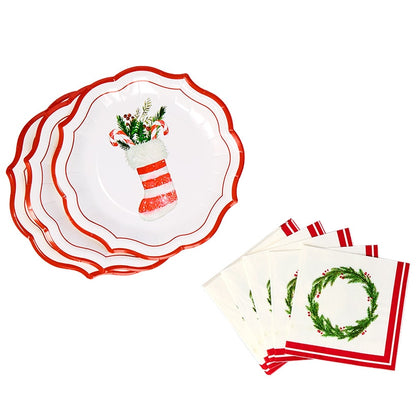 Festive Paper Dinnerware Sets