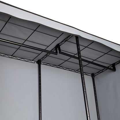 Portable Closet with 2 Drawers