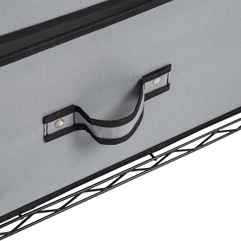 Portable Closet with 2 Drawers