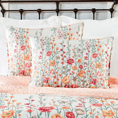 Climbing Floral Accent Pillow