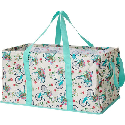 Heavy-Duty All Purpose Patterned Tote Bags - Set of 3