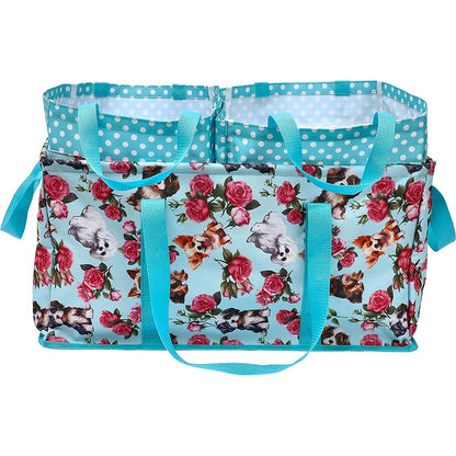 Heavy-Duty All Purpose Patterned Tote Bags - Set of 3