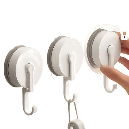 Suction Cup Hooks 3 Pc
