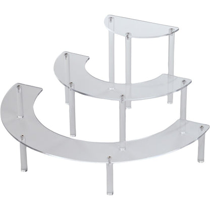 3-Tier Clear Cupcake Stand