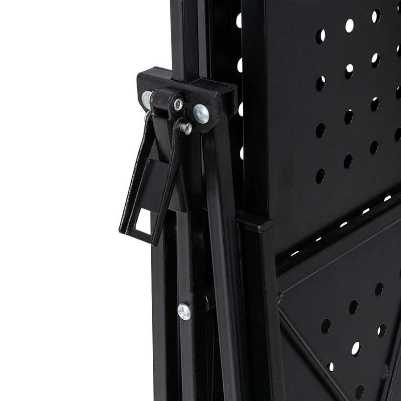 Collapsible Metal Rolling Shelf 3-Tier