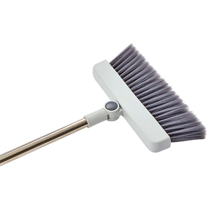 Floor Broom Brush Heads With Dustpan Cleaning Set Indoor Outdoor Use