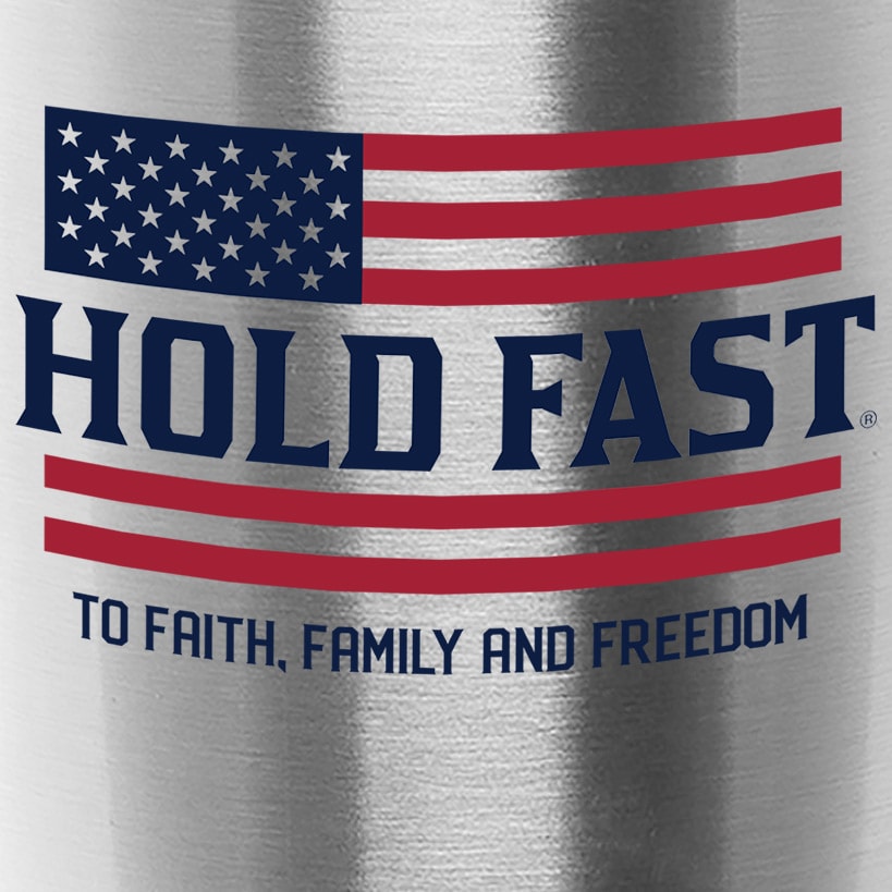 30-Oz Hold Fast American Flag Tumbler#select-item_silver