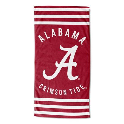NCAA Striped Beach Towel 30"x60"