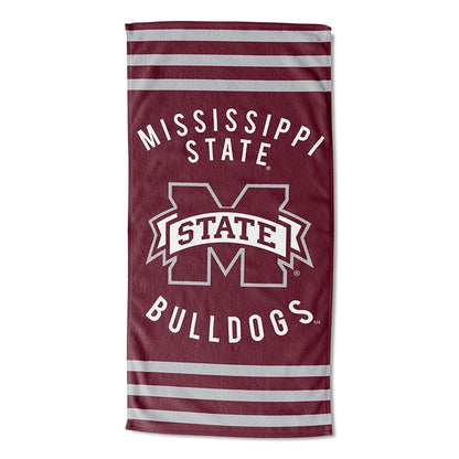NCAA Striped Beach Towel 30"x60"