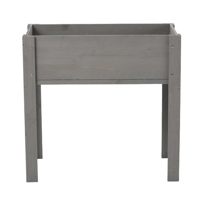 31x31x16 inch Raised Garden Bed with Legs, Elevated Wooden Planter Box for Outdoor Plants Flowers Fruits Vegetable Herb Growing - image 18
