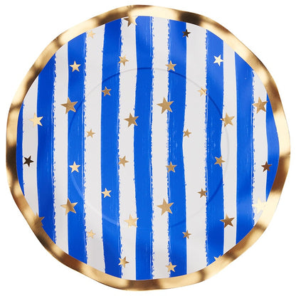 Patriotic Party Paper Dinnerware Plates and Napkins Set