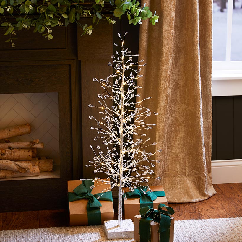 Lighted Shimmer and Glow Trees