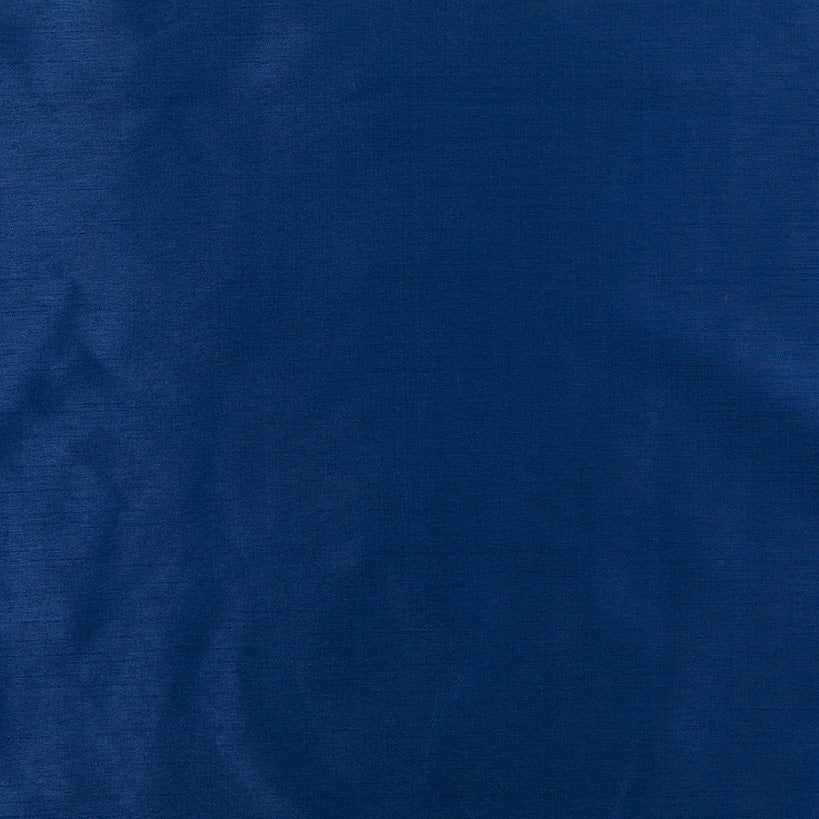 Solid Faux Silk Short Panel Blackout Curtain