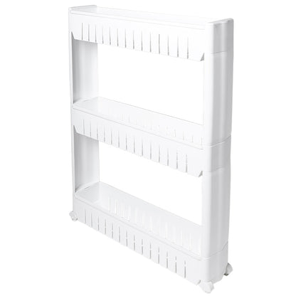 Slim Utility Kitchen Storage Cart with Wheels