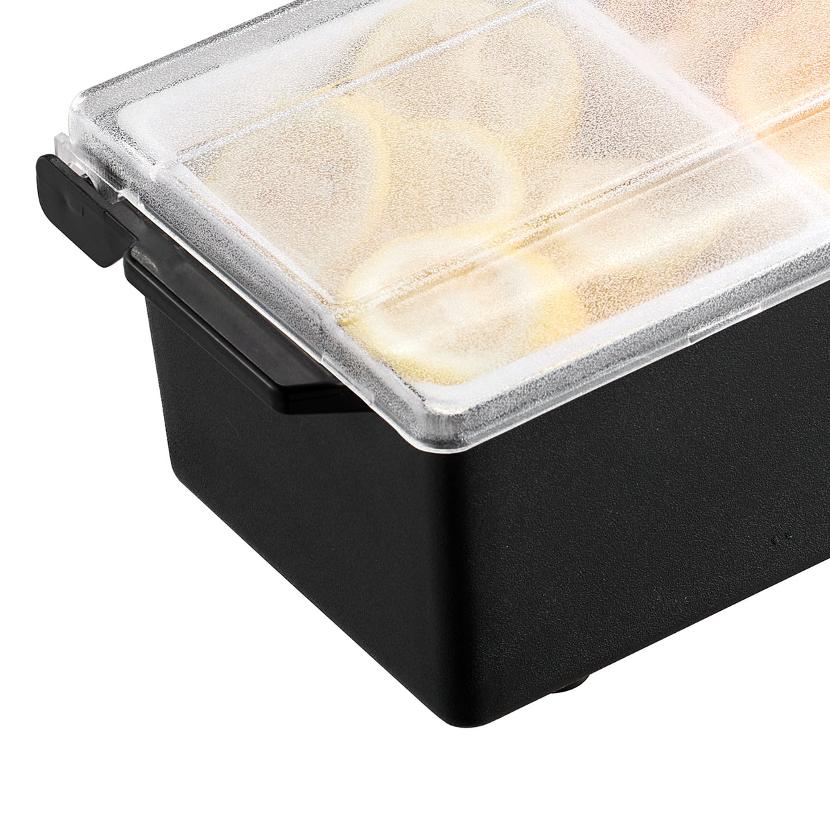 Chilled Condiment Server 4 Compartment Cold Serving Tray with Lid for Fruit - image 3